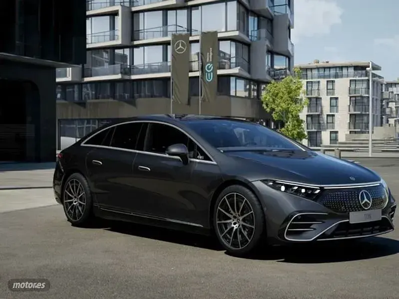 Usado Mercedes EQS450+ Edition 264 kW (360 CV) 2025 Gris Berlina
