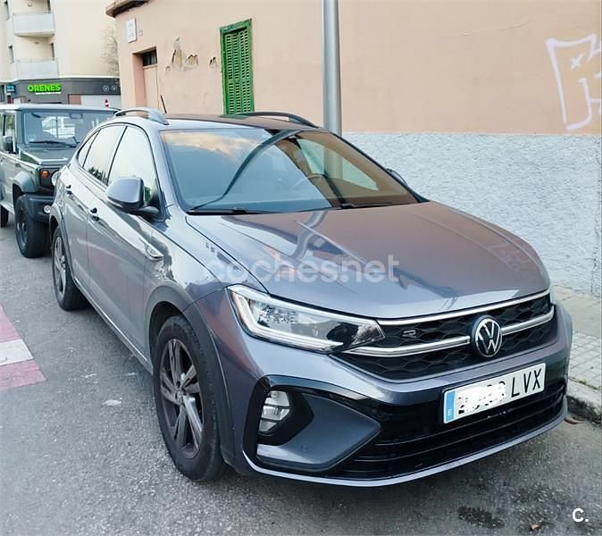 Usado VW Taigo R-line 110 CV (80 kW) 2022 Gris / plata SUV