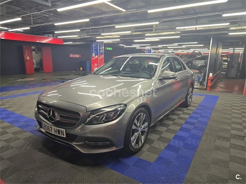 Gris / plata Usado 2014 Mercedes C220 Avantgarde Berlina | 16.500 € (Un poco caro) - Imagen 1/4