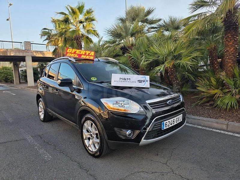 Usado Ford Kuga Trend 136 HP (100 kW) 2009 Preto SUV