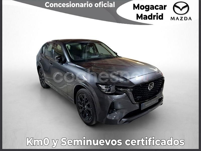Gris / plata Usado 2024 Mazda CX-60 Homura-Line SUV | 46.700 € (Precio justo) - Imagen 1/4