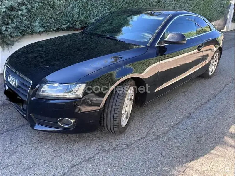 Usado Audi A5 190 CV (139 kW) 2009 Negro Coupe