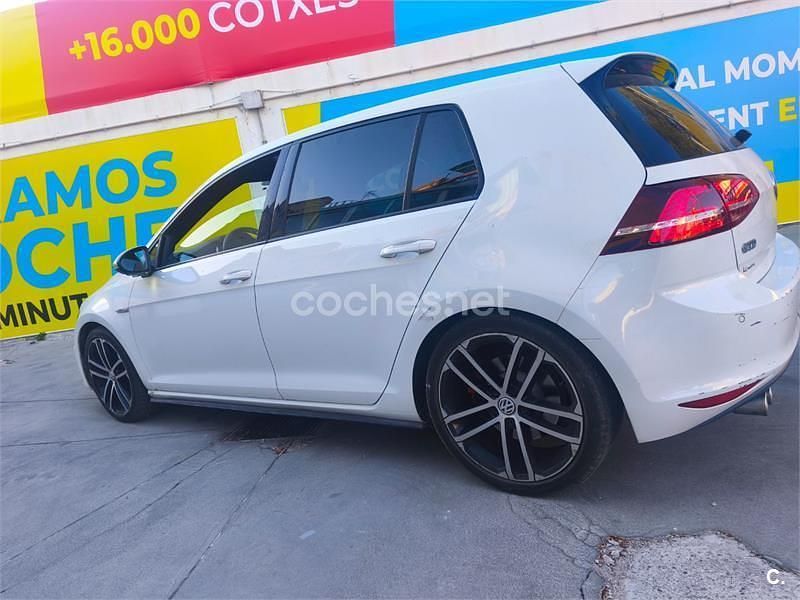 Usado VW Golf VII GTD 184 CV (135 kW) 2013 Blanco Berlina