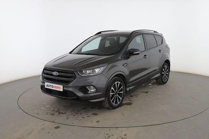 Gris Usado 2018 Ford Kuga ST-Line SUV | 16.299 € (Precio justo) - Imagen 1/3