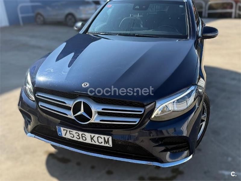 Usado Mercedes GLC250 204 CV (150 kW) 2017 Negro SUV