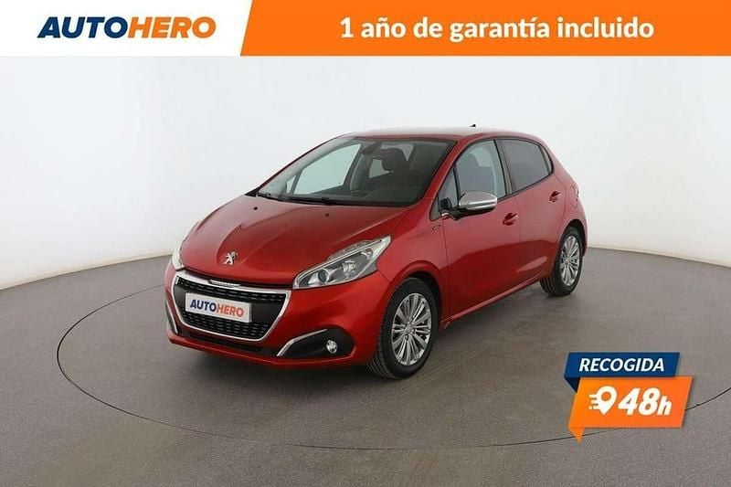 Rojo Usado 2019 Peugeot 208 Signature Sky Utilitario | 9499 € (Precio justo) - Imagen 1/3