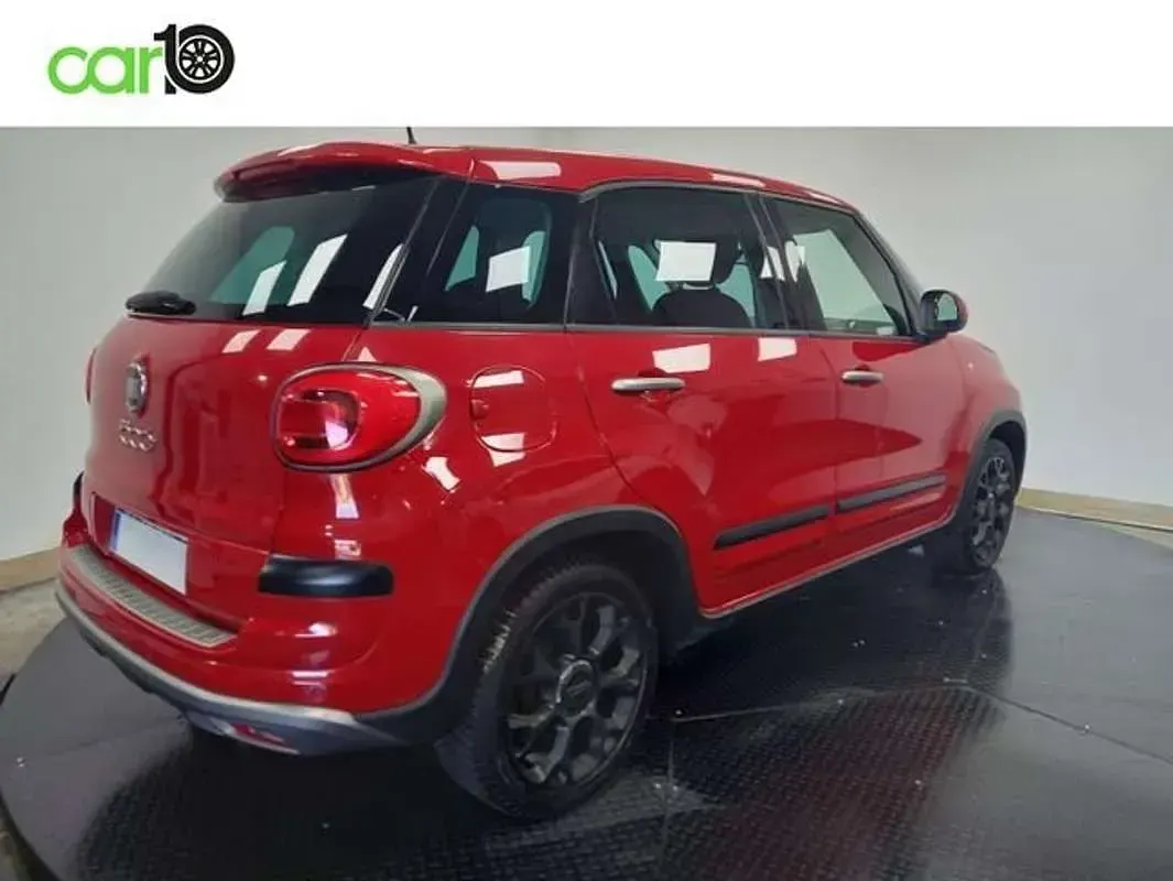 Usado Fiat 500L Cross 95 CV (69 kW) 2019 Rojo Monovolumen