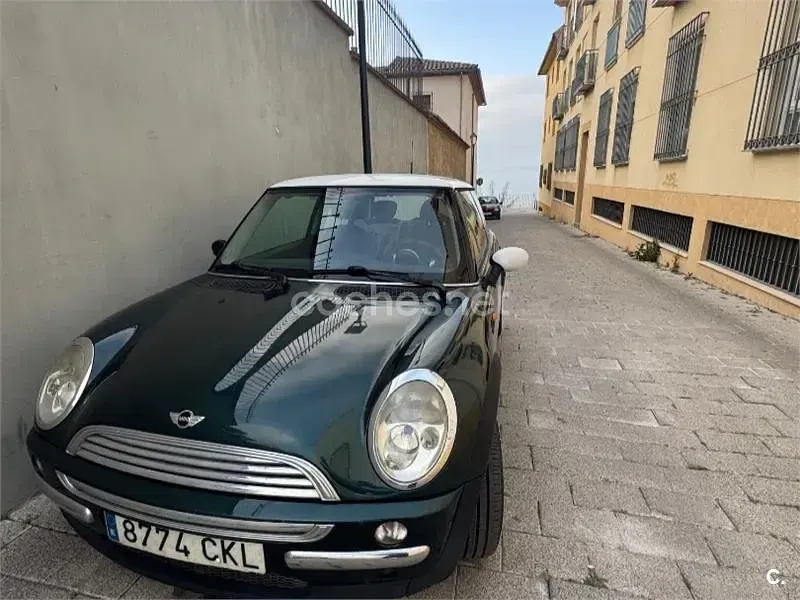 Usado Mini Cooper 115 CV (84 kW) 2003 Verde Utilitario