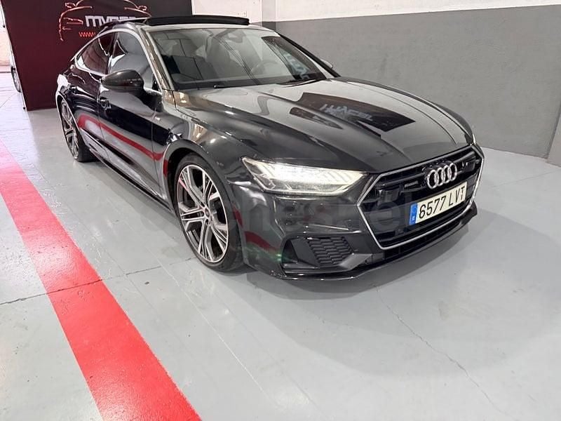 Usado Audi A7 S-Line 286 CV (210 kW) 2022 Negro Berlina