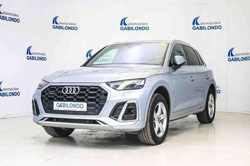 Usado Audi Q5 S-Line 299 CV (219 kW) 2021 Gris / plata SUV