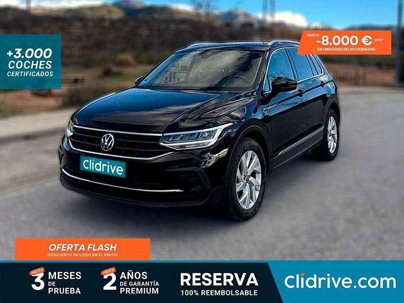 Negro Usado 2020 VW Tiguan Life SUV | 23.390 € (Super precio) - Imagen 1/3