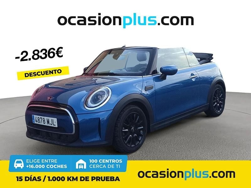 Azul Usado 2023 Mini Cooper Cabriolet Descapotable | 24.700 € (Precio justo) - Imagen 1/4