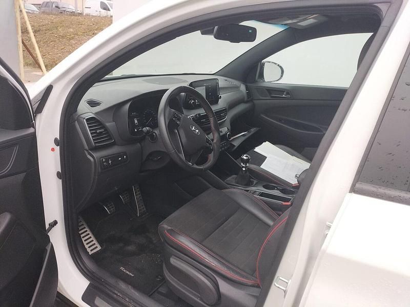 Usado Hyundai Tucson N Line 136 CV (100 kW) 2020 Blanco SUV