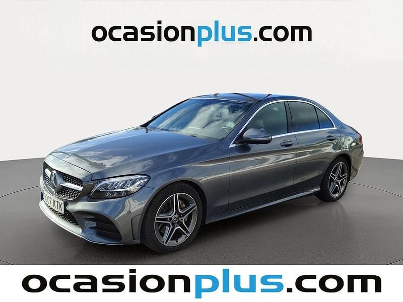 Gris Usado 2019 Mercedes C200 AMG Berlina | 23.082 € (Precio justo) - Imagen 1/4