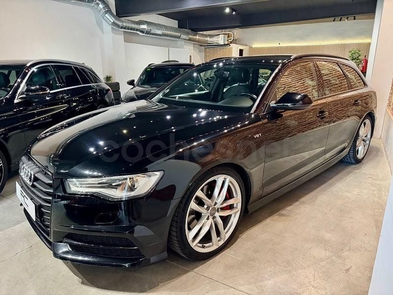 Usado Audi A6 Competition 326 CV (239 kW) 2016 Negro Familiar
