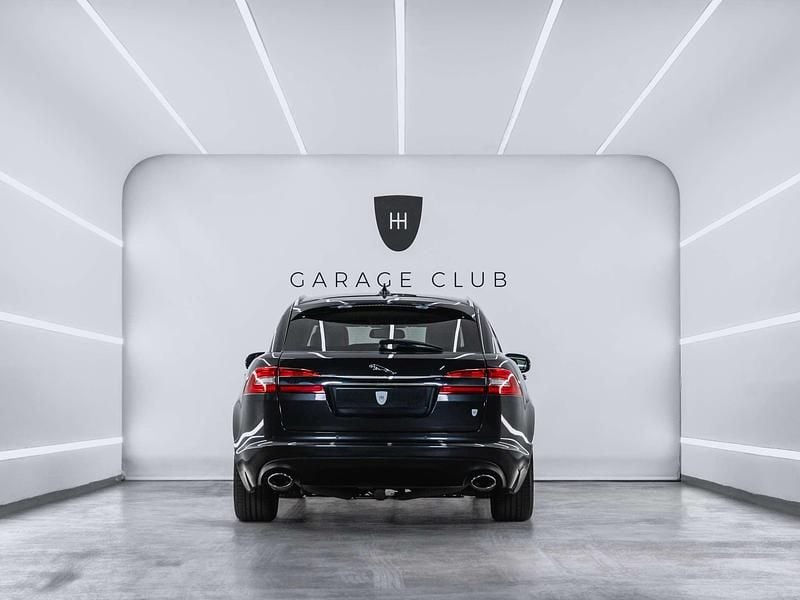 Usado Jaguar XF Luxury 241 CV (177 kW) 2013 Negro Berlina