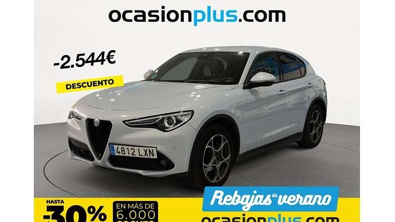 Blanco Usado 2022 Alfa Romeo Stelvio Sprint SUV | 25.446 € (Super precio) - Imagen 1/4