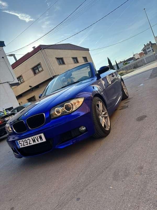 Azul Usado 2009 BMW 118 Cabriolet Descapotable | 11.800 € (Caro) - Imagen 1/4