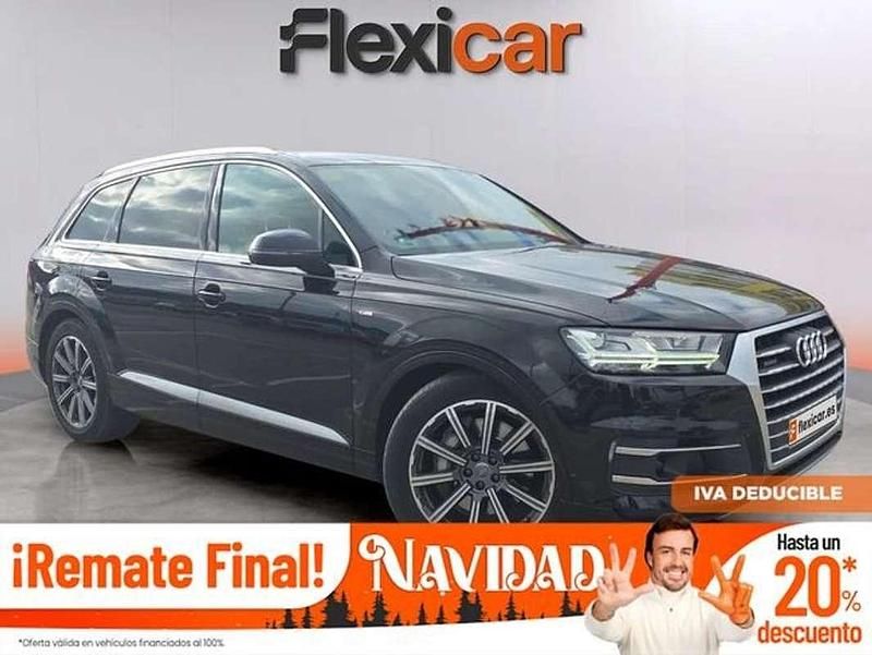 Negro Usado 2018 Audi Q7 Sport SUV | 35.990 € (Super precio) - Imagen 1/4