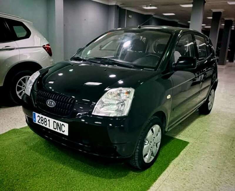 Negro Usado 2004 Kia Picanto LX Utilitario | 3300 € (Precio justo) - Imagen 1/4