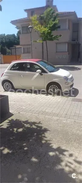 Usado Fiat 500C 69 CV (50 kW) 2019 Blanco Descapotable