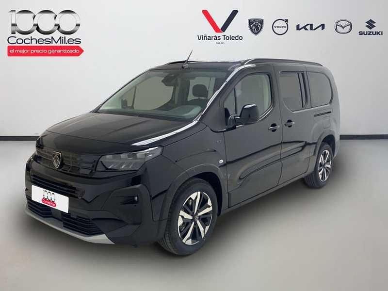Negro Nuevo 2025 Peugeot Rifter GT Monovolumen | 30.690 € (Precio justo) - Imagen 1/4