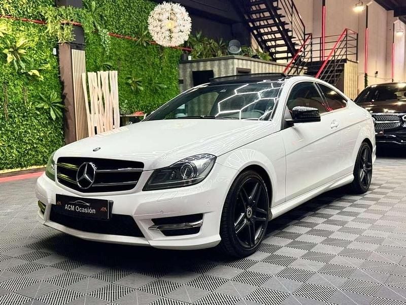 Usado Mercedes C180 Edition 156 CV (114 kW) 2013 Blanco Coupe