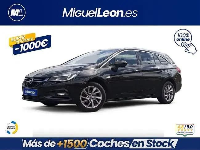 Używany Opel Astra Dynamic 125 KM (91 kW) 2019 Czarny Kombi