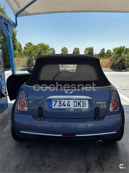 Usado Mini Cooper Cabriolet 116 CV (85 kW) 2005 Azul Descapotable