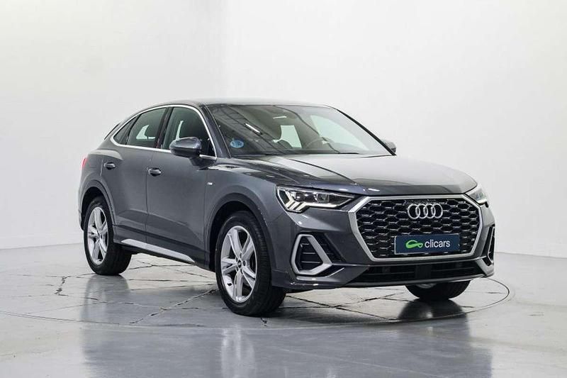 Usado Audi Q3 Sportback S-Line 150 CV (110 kW) 2021 Gris SUV