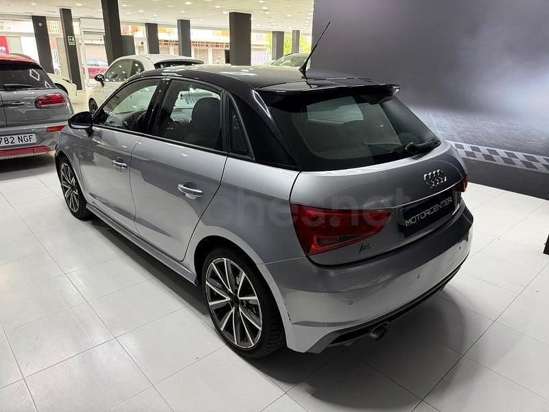 Usado Audi A1 Sportback S-Line 95 CV (69 kW) 2015 Gris / plata Utilitario