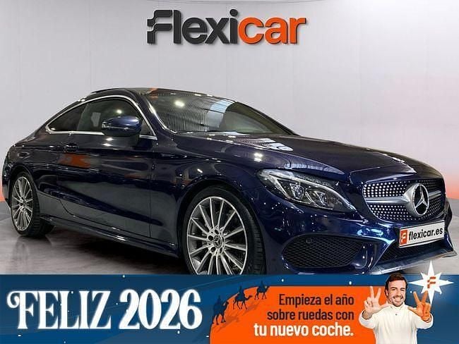 Azul Usado 2019 Mercedes C220 Coupe | 30.990 € (Precio justo) - Imagen 1/4