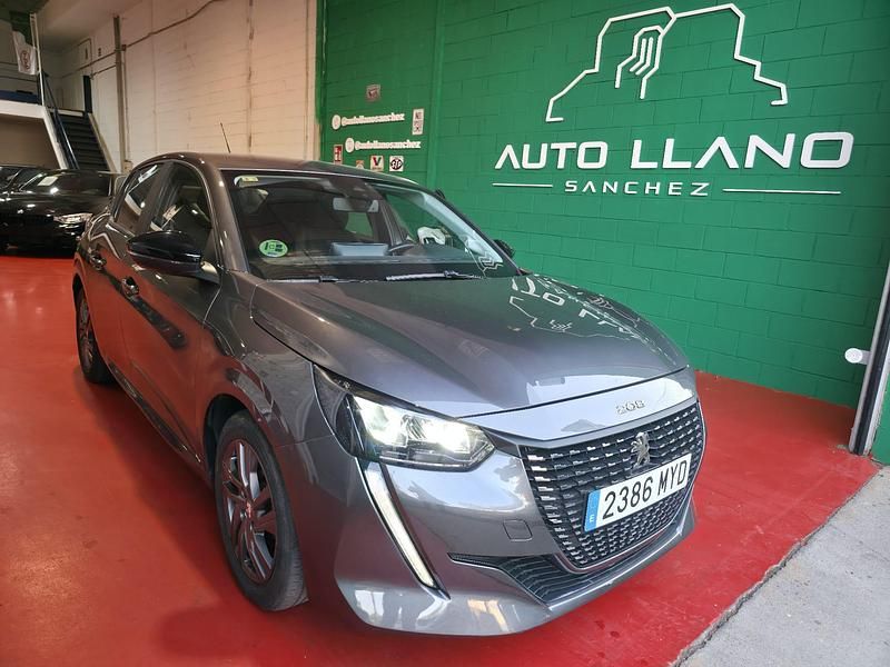 Gris Usado 2022 Peugeot 208 Utilitario | 15.500 € (Un poco caro) - Imagen 1/4