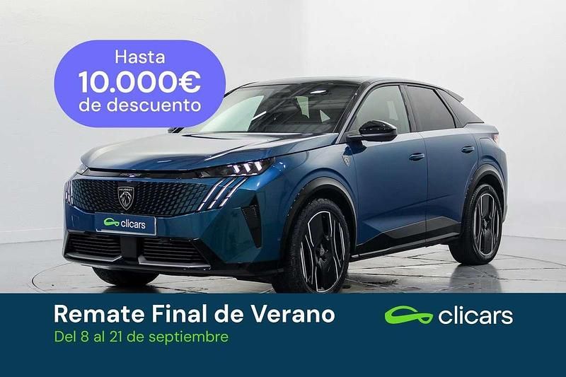 Azul Usado 2024 Peugeot e-3008 GTi SUV | 37.090 € (Super precio) - Imagen 1/4