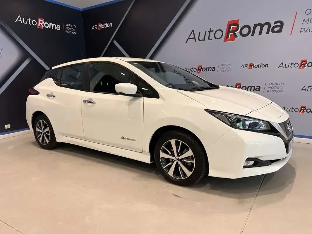 Usado Nissan Leaf Acenta 110 kW (150 CV) 2020 Blanco Utilitario