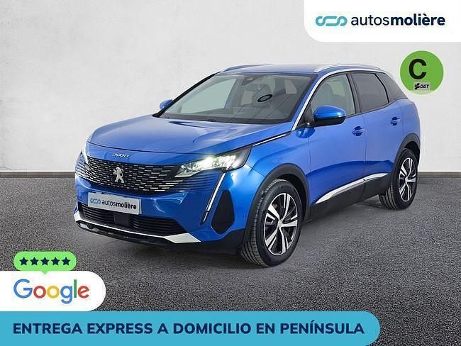Azul Usado 2021 Peugeot 3008 Allure SUV | 19.890 € (Precio justo) - Imagen 1/4