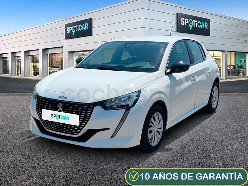 Usado Peugeot 208 Active 75 CV (55 kW) 2022 Blanco Utilitario