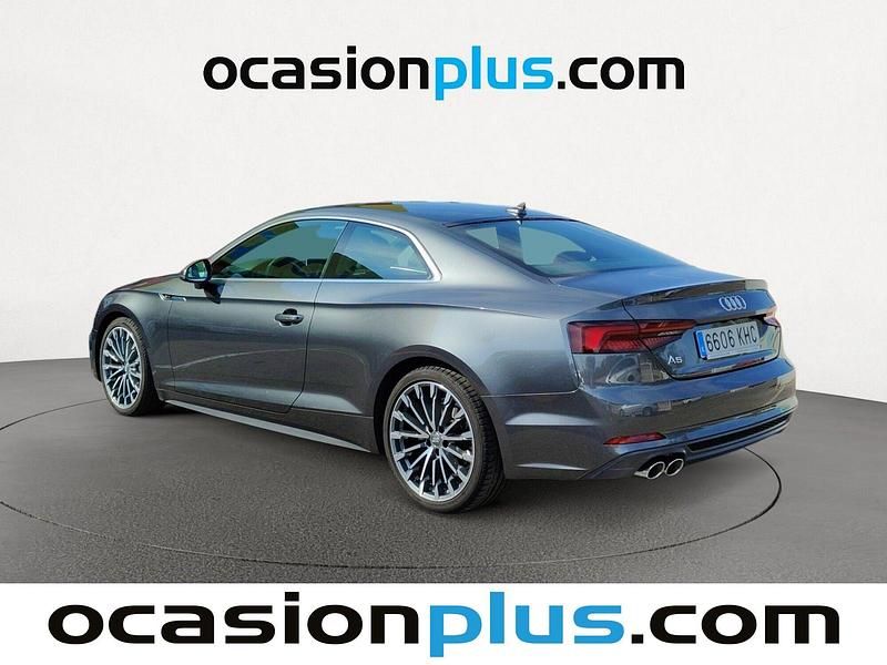 Usado Audi A5 S-Line 190 CV (139 kW) 2018 Gris Coupe