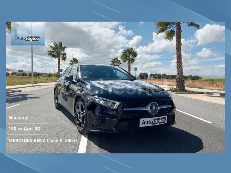 Negro Usado 2019 Mercedes A200 Berlina | 24.990 € (Precio justo) - Imagen 1/4
