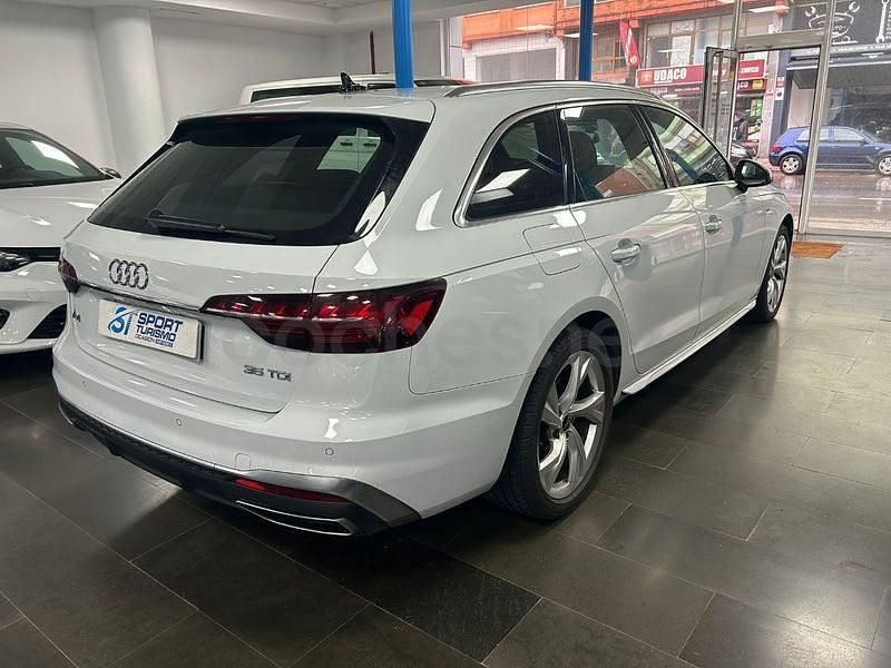 Usado Audi A4 S-Line 163 CV (119 kW) 2022 Blanco Familiar