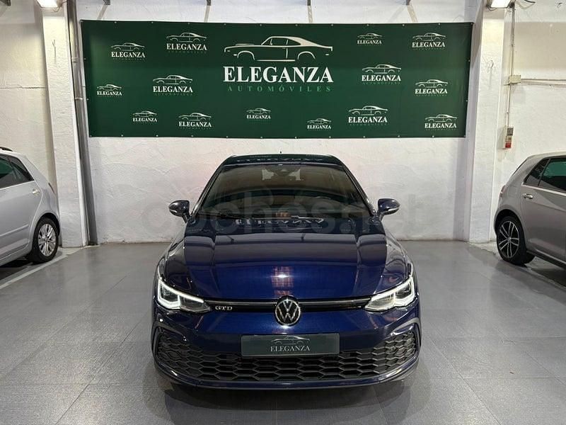 Usado VW Golf VII GTD 184 CV (135 kW) 2021 Azul Utilitario