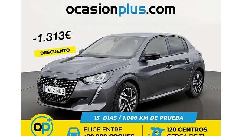 Gris Usado 2023 Peugeot 208 Allure Utilitario | 13.137 € (Precio justo) - Imagen 1/4