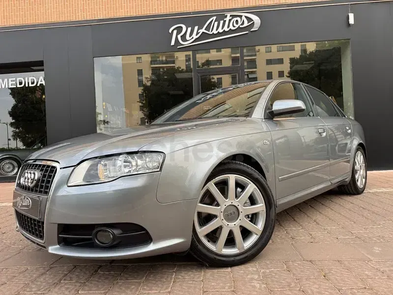 Usado Audi A4 S-Line 200 CV (147 kW) 2007 Gris / plata Berlina