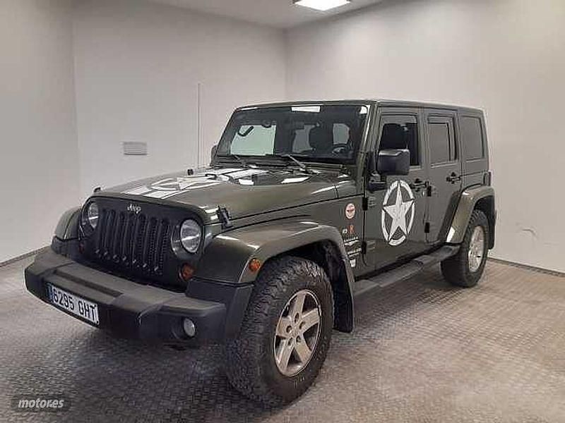 Usado Jeep Wrangler Sahara 177 CV (130 kW) 2008 Verde SUV