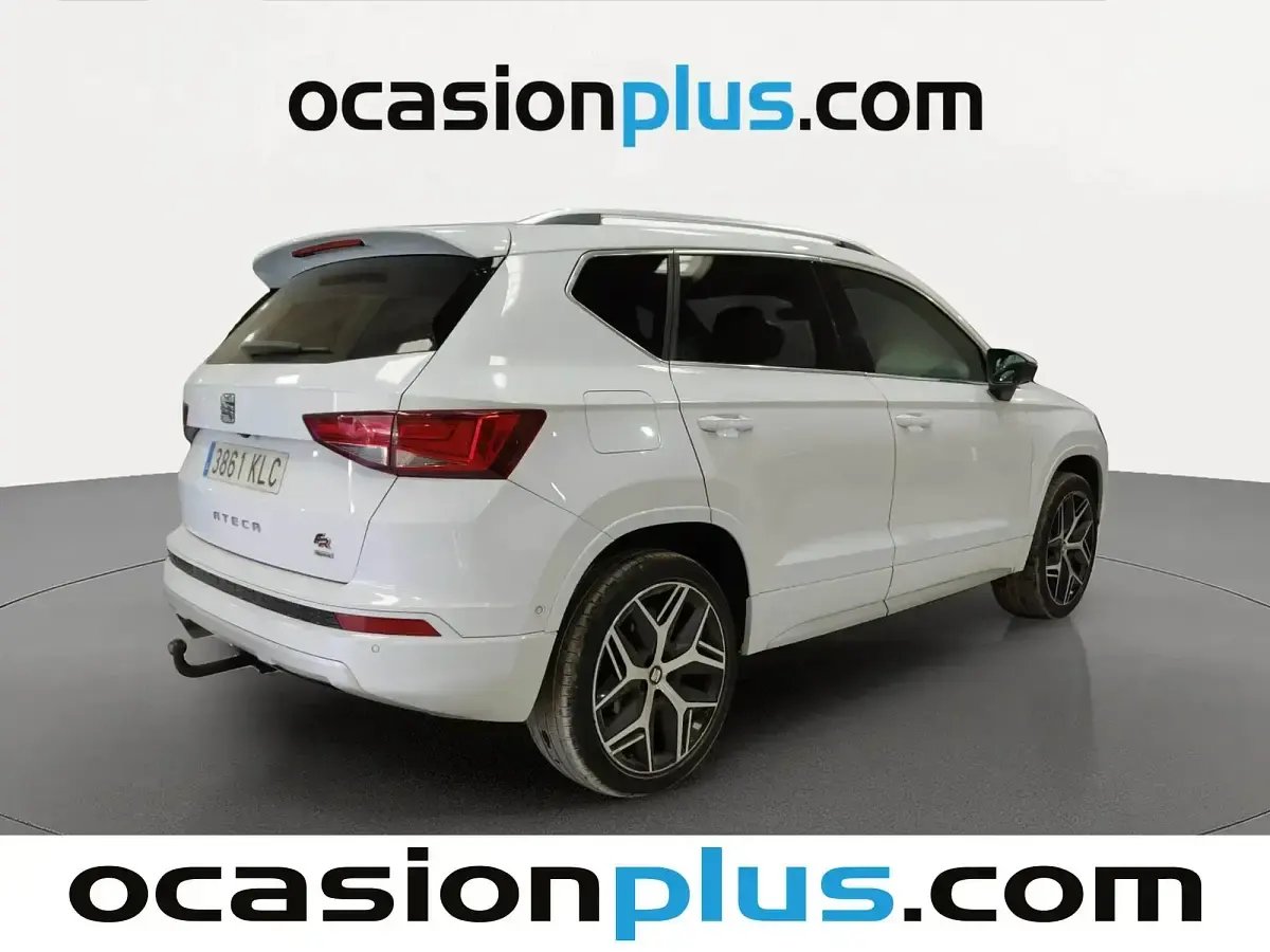 Usado Seat Ateca 4Drive 190 CV (139 kW) 2018 Blanco SUV