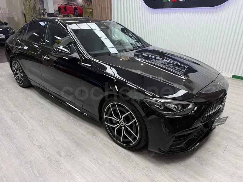 Usado Mercedes C300 245 CV (180 kW) 2021 Negro Berlina