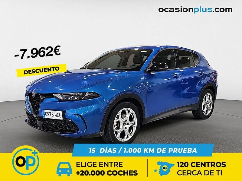 Usado Alfa Romeo Tonale Sprint 130 CV (95 kW) 2022 Azul SUV