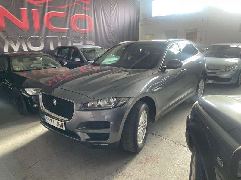 Gris Usado 2016 Jaguar F-Pace Prestige SUV | 19.999 € (Caro) - Imagen 1/4