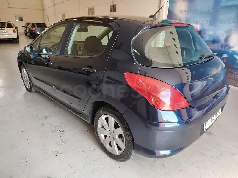 Usado Peugeot 308 Sport 110 CV (80 kW) 2009 Azul Berlina