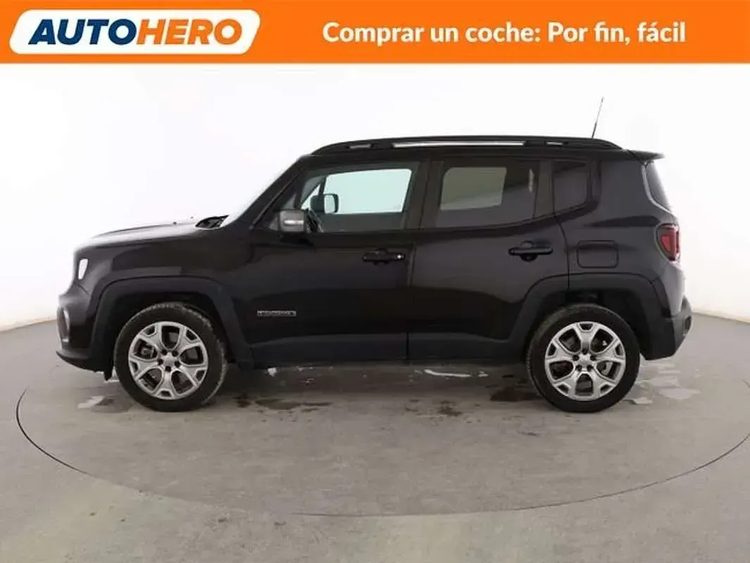 Usado Jeep Renegade Limited 190 CV (139 kW) 2021 Negro SUV